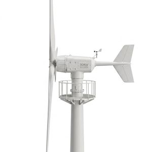 Éolienne <span class=keywords><strong>de</strong></span> 30 kW GWS-30000W 380V PMSG <span class=keywords><strong>de</strong></span> 12 m <span class=keywords><strong>de</strong></span> diamètre pour pompe à eau d'irrigation <span class=keywords><strong>agricole</strong></span> - Product Image 2