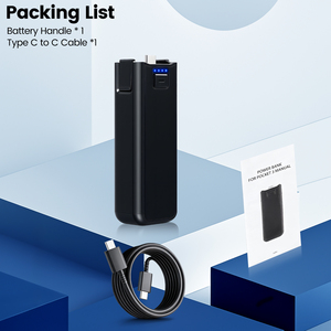 快速充电电池手柄 锂离子电池组 适用于 Osmo Pocket <span class=keywords><strong>3</strong></span> 配件 原装工厂电池芯 - Product Image 6