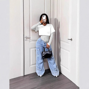 <span class=keywords><strong>Tuta</strong></span> da <span class=keywords><strong>Donna</strong></span> Sexy a <span class=keywords><strong>Maniche</strong></span> <span class=keywords><strong>Lunghe</strong></span> in Maglia Tinta Unita con Pizzo Trasparente e Patchwork, Vestibilità Slim, Stile Europeo Americano - Product Image 4