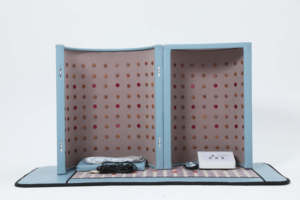 Hochwertige Pro <span class=keywords><strong>Therapeutic</strong></span> Stones 110V 220V Niedrig Null EMF ELF 10 Minuten Vorheizen Fern infrarot Sauna Dome - Product Image 2