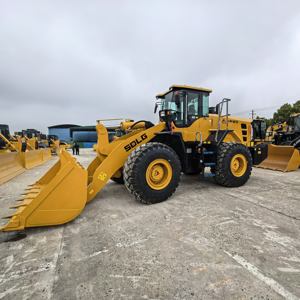 Chargeuse sur pneus Lingong 956F d'occasion, capacité nominale <span class=keywords><strong>de</strong></span> 5000 kg, puissance <span class=keywords><strong>de</strong></span> 162 kW, modèle 2024, faible nombre d'heures <span class=keywords><strong>de</strong></span> fonctionnement, en bon état, roulement à 90 % neuf - Product Image 4