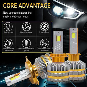 Bombilla LED N5 para Faros Delanteros de Camión, 12V 24V, 15000LM, 105W, 6000K, H1 H4 H7 9006, IP68, Impermeable, Luces Antiniebla, Universal, Garantía de 2 Años - Product Image 5