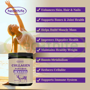 Healthife takviyesi derzleri destekler cilt saç ve çivi saf hidrolize çok kollajen peptidler tozu - Product Image 4