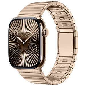 Bracelet en acier inoxydable à fermoir magnétique à dégagement rapide à <span class=keywords><strong>une</strong></span> perle pour <span class=keywords><strong>Apple</strong></span> <span class=keywords><strong>Watch</strong></span> Ultra 2 Band 49mm pour Iwatch Series 10 42mm 46mm - Product Image 6