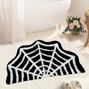 Alfombra de baño con dibujos de osos, rectangular, de fibra de poliéster, absorbente, antideslizante, para el hogar, baño, dormitorio, entrada - Product Image 3