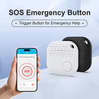 Balise Bluetooth intelligente programmable Ibeacon bouton de panique bouton d'alarme Bluetooth balise avec bouton SoS
