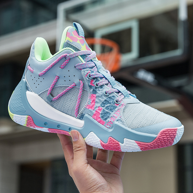 Wholesale Cushioning Basketball Shoes Comfortable Mesh Breathable Mens ODM Custom Logo Sneakers Fashion Trend Footwear Cheaper