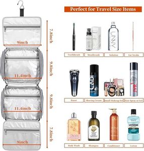 Bolsa de Maquillaje de Viaje Impermeable Personalizada al por Mayor con Cierre Premium y Diseño Duradero - Product Image 6