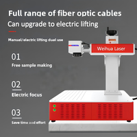 Nueva Máquina de Grabado Láser de Fibra CNC de 20W para Joyería, Pulseras y Anillos Personalizados, Compatible con DXF/PLT/AI/BMP, de Sobremesa, con Enfriamiento por Aire, Fácil de Operar