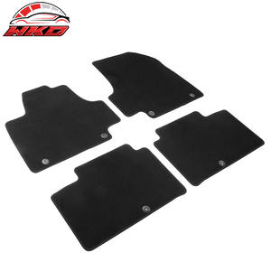 Alfombrillas para Hyundai Ioniq 5 4DR 22-24, delanteras y traseras, de terciopelo, 4 piezas - Negro - Product Image 3