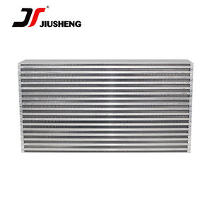 Échangeur de chaleur à noyau d'intercooler de <span class=keywords><strong>turbo</strong></span> à barres et plaques en alliage d'aluminium personnalisé avec milieu huile/<span class=keywords><strong>air</strong></span>/<span class=keywords><strong>eau</strong></span> - Product Image 4