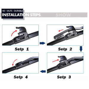 Limpiaparabrisas universal para coche, limpiaparabrisas de silicona de <span class=keywords><strong>Gel</strong></span> de sílice sin marco, 14 "16" 17 "18" 19 "20" 21 "22" 24 "26" 28" - Product Image 5