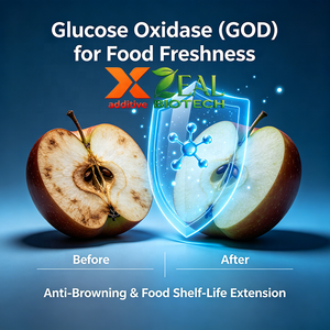 Glucose oxydase (GOD) CAS 9001-37-0, marque ZEAL, poudre de qualité industrielle pour l'alimentation, l'alimentation animale, la pharmacie, la pâtisserie, les boissons, la conservation, les biosenseurs - Product Image 5