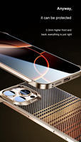 Nouvelle Coque de Téléphone Tendance 2026 en Kevlar Magnétique Haut de Gamme pour iPhone 16 15 14 13 12 Pro Max