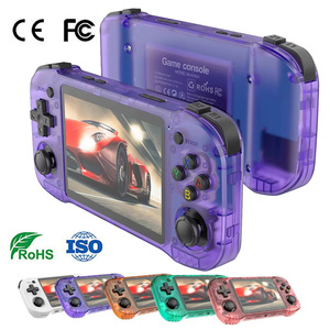 Consola de Juegos <span class=keywords><strong>Retro</strong></span> Portátil con Sistema Linux R46H, con Certificación CE, FCC y RoHS, Joysticks Dobles, Compatible con Conexión Wi-Fi, Consola de Juegos de Bolsillo de 64 GB - Product Image 1