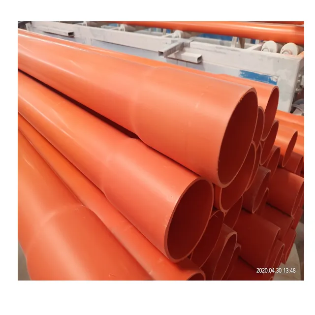 dwv 110mm Pvc Pipes Orange 4" S1000 Series 1000