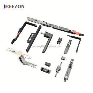 Puerta de ducha con bisagra personalizada, pantalla de vidrio templado con marco negro, puerta de ducha de vidrio para habitación - Product Image 2