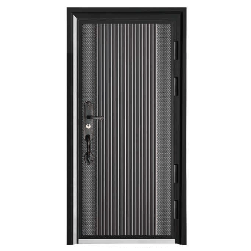 Factory Direct Exterior Door Wholesale Price Hot Sale Latest Design Honey Comb Carved Aluminum Door · image 3