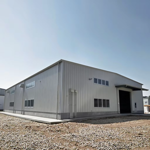 Large Span Prefab Steel Warehouse Building, estrutura metálica durável para fábrica e instalação de armazenamento - Product Image 2