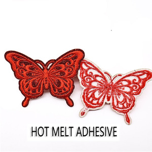 Toppe a Farfalla Piccole in 18 Colori da Applicare con Ferro da Stiro, Ricamo, Applicazione Brillante per Jeans, Borse, Cappelli - Product Image 3