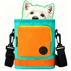Bolsa de Golosinas para Perros con Logotipo Personalizado, Cierre Magnético, Impermeable IP67, Tela Oxford Ecológica Reutilizable, Bolsa de Entrenamiento para Mascotas - Product Image 1