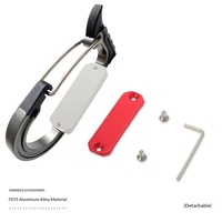 Nouvelle ceinture de sécurité extérieure à dégagement rapide pour l'alpinisme et l'escalade, avec crochet porte-outils 25KN et crochet de sauvetage pour travaux en hauteur