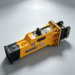 Type de boîtier SB05 pour brise-roche hydraulique pour la construction et l'exploitation minière, pour excavatrices de 0,8 à 2,5 tonnes, poids 90 kg, moteur durable, burin - Product Image 4