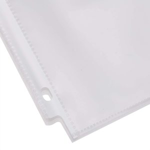 8*11.5inch <span class=keywords><strong>Durable</strong></span> văn phòng sản phẩm rõ ràng Tấm bảo vệ cho 3 lỗ chất kết dính - Product Image 2
