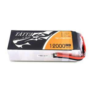 Batería de Litio Grignard TATTU de 12000mAh de Alta Capacidad para Protección de Cultivos, Mapeo, Accesorios de Seguridad, 22.8v6s, <span class=keywords><strong>Vehículo</strong></span> Aéreo <span class=keywords><strong>No</strong></span> <span class=keywords><strong>Tripulado</strong></span> - Product Image 1