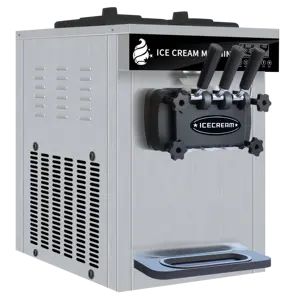 China Factories Best Selling Soft Ice Cream Machine 2000W 2400W 3000W Stainless Steel Body Computer Control