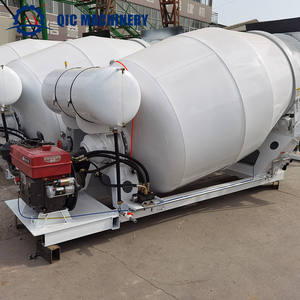 Bétonnière à moteur haute efficacité de 55 kW avec déchargement automatique et productivité de 15 m³/h pour la construction - Product Image 1