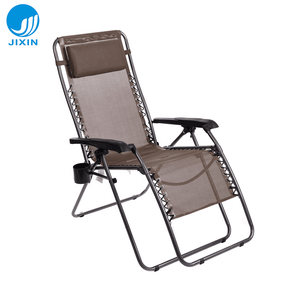 Chaise de plage inclinable pliante de salon en acier de <span class=keywords><strong>jardin</strong></span> extérieur chaise longue pliante chaise longue de soleil chaise à gravité zéro - Product Image 2