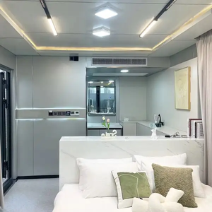 Casa de cápsula espacial de alta calidad, cabina prefabricada de Hotel, cápsula de dormir de lujo, Villa móvil prefabricada portátil insonorizada - Product Image 3