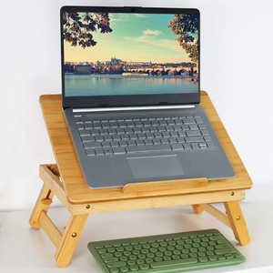 Station de travail pliable en bambou réglable avec surface inclinable plateau de lit TV <span class=keywords><strong>canapé</strong></span> étude <span class=keywords><strong>ordinateur</strong></span> Ipad <span class=keywords><strong>support</strong></span> pour <span class=keywords><strong>ordinateur</strong></span> portable - Product Image 6