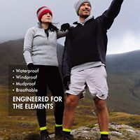 Chaussettes de sport imperméables et rembourrées pour la randonnée en plein air pour hommes et femmes