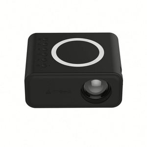 Proyector LED con USB, Mini Proyector Portátil, Control Remoto, Proyector de Películas para Interiores/Exteriores, Duplicación de Pantalla Inalámbrica y por Cable - Product Image 4