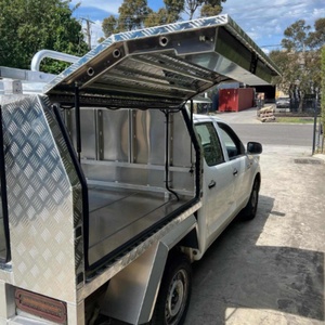Customized Aluminum Waterproof Portable Outdoor Square Ute Tray and Canopy Ute Tub with 2000L Capacity Lockable & Dustproof - Product Image 2