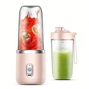 Exprimidor de Frutas Eléctrico Portátil para el Hogar, Máquina Recargable por USB, Mini Licuadora Deportiva para Hacer Jugos - Product Image 1