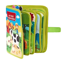 2025 nouveau Design Montessori jouets éducatifs pour enfants feutre occupé livre début éducatif ferme livre calme
