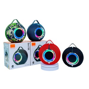 Nuevo Altavoz Portátil RGB Estilo Bowling para Exteriores, Mini, Compacto, con Luces <span class=keywords><strong>de</strong></span> Colores, Ranura para Tarjeta, Sonido Inalámbrico 5.0 - Product Image 1