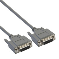 Câble d'extension coaxial HDB15 DB15 à paire torsadée avec gaine en PVC, connecteurs mâle-mâle pour lecteur DVD, moniteur/écran