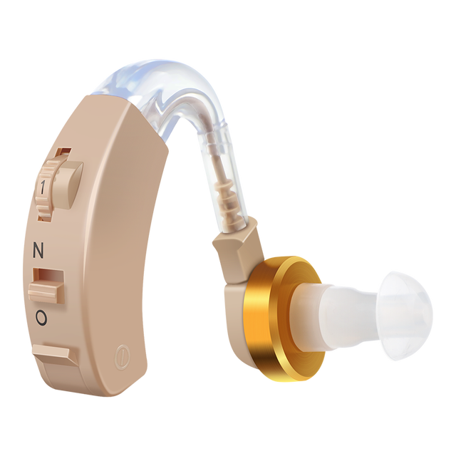 Hearing Aids Manufactory China Factory JINGHAO Professional Analog Batteries BTE Ear Sound Amplifier Hearing Aid Amplifier