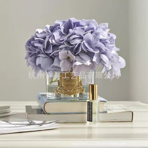 Scented <b>Hydrangea</b> <b>Artificial</b> Flowers Polyester Romantic Dreamy Aromatherapy Ornaments For Wedding Living Room Entryway Decor - Product Image 5