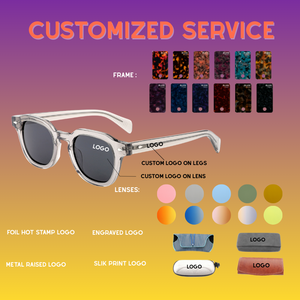 Thiết kế mới Eyewear Acetate khung với kim loại chân dành cho người lớn chống ánh sáng màu xanh ray chặn máy tính kính quang học kính - Product Image 5