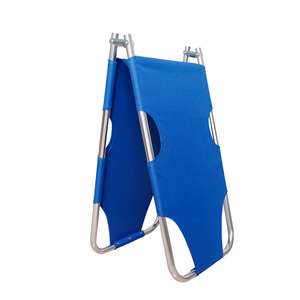 Camilla plegable compacta portátil Marco de aleación de aluminio Tela Oxford con correas de seguridad para equipos de rescate - Product Image 4