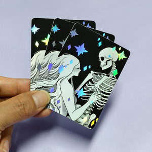 Die Cut Sticker Printing Custom <b>Holographic</b> Stickers Waterproof <b>Vinyl</b> PET PVC PP <b>Holographic</b> Stickers For Brand Shop Cafe Events - Product Image 2