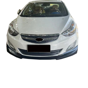 Kit Carrozzeria per <span class=keywords><strong>Hyundai</strong></span> Elantra 2011-2015 Labbro Anteriore/Posteriore Minigonne Laterali Diffusore Paraurti Gancio di Traino Kit di Aggiornamento Parti Esterne - Product Image 5