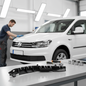 Soporte de conexión de parachoques lado izquierdo para compatible con Volkswagen Caddy 2015 OEM 2K5807183A - Product Image 3