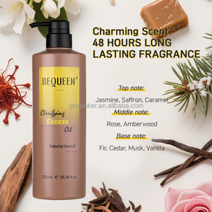BEQUEEN shampooing moelleux bio de haute qualité pellicules rafraîchissant nettoyant naturel hydratant fortifiant shampooing - Product Image 3