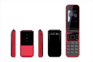 Nuevo Teléfono Móvil Portátil 2720 con Pantalla Plegable de 1.77 Pulgadas, Teclado QWERTY y Función de Doble Tarjeta SIM - Product Image 3